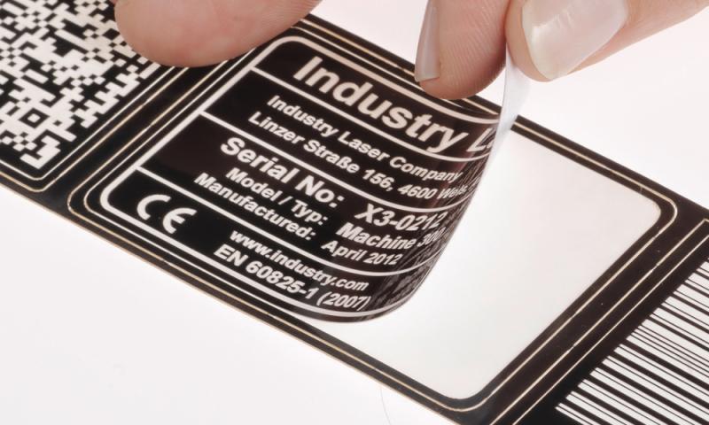 Laserable Foils and Stickers for Creating individual tags
