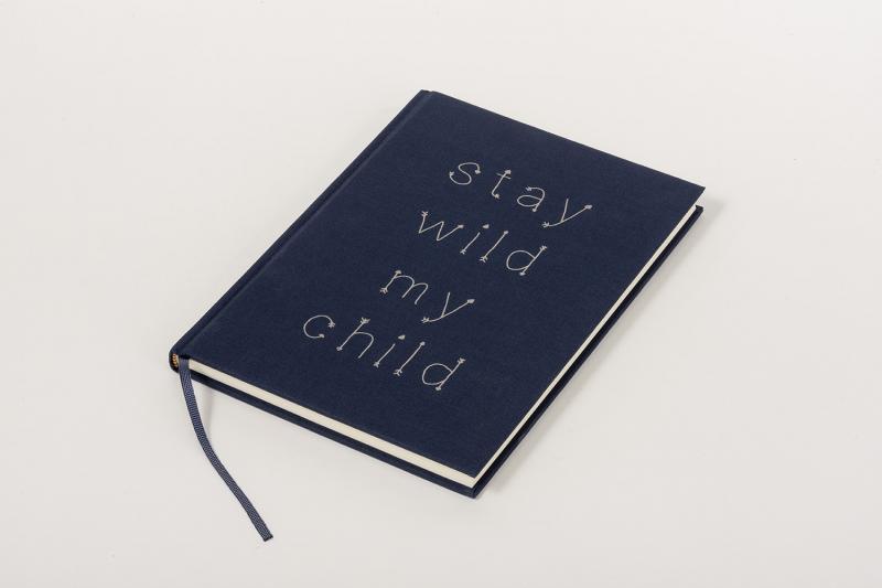 customized linen book for special occasion