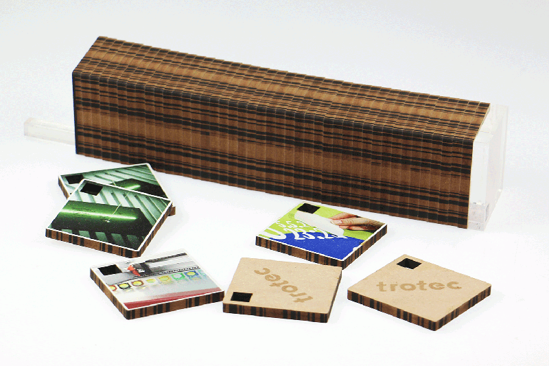 MDF laser cutting and laser engraving board game