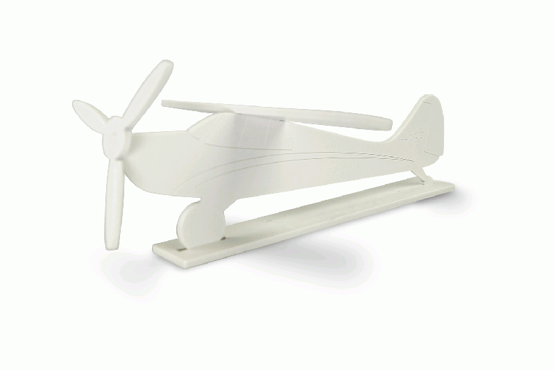 TroLase ADA plastic material laser cut model plane